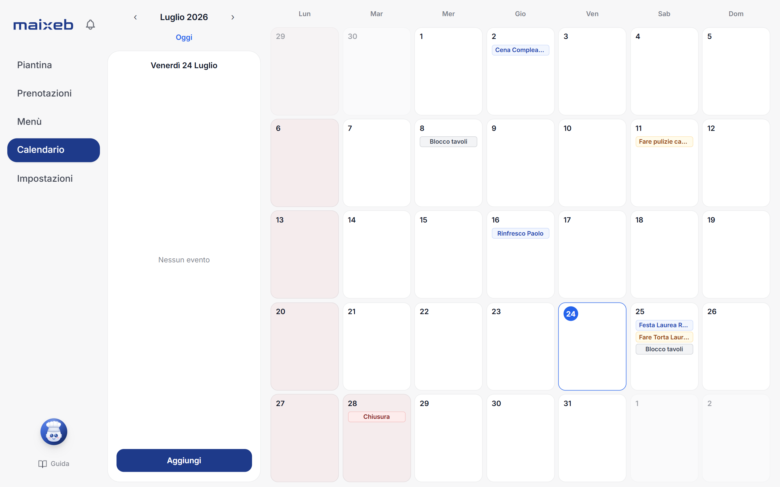 Calendario